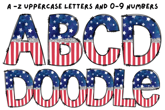 American Flag Watercolor Doodle Alphabet: A Crafter’s Review for Real Projects