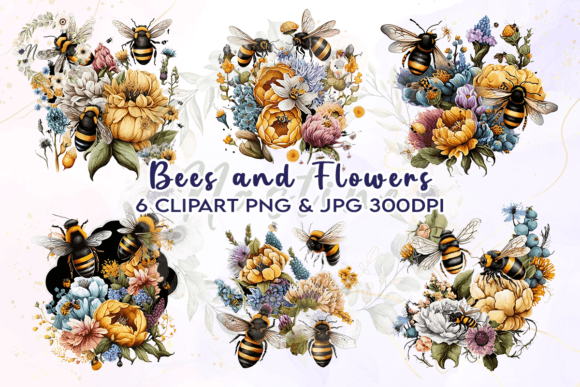 Bees and Flowers Watercolor Clipart: A Designer’s Honest Review for Real Client Projects