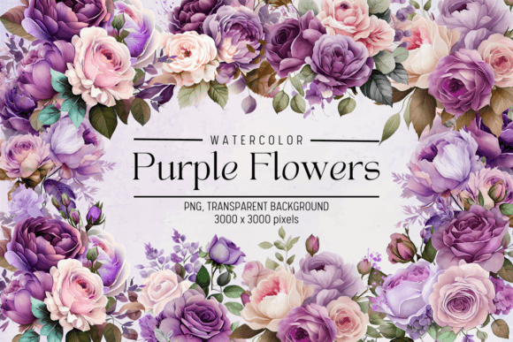 Purple Flowers Watercolor Clipart: A Brand Designer’s Practical Review for Local Business Branding