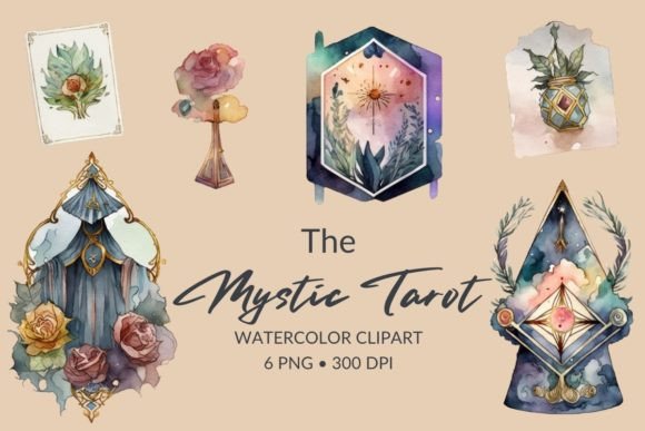 The Mystic Tarot Watercolor Clipart: A Designer’s Real-World Embroidery Review